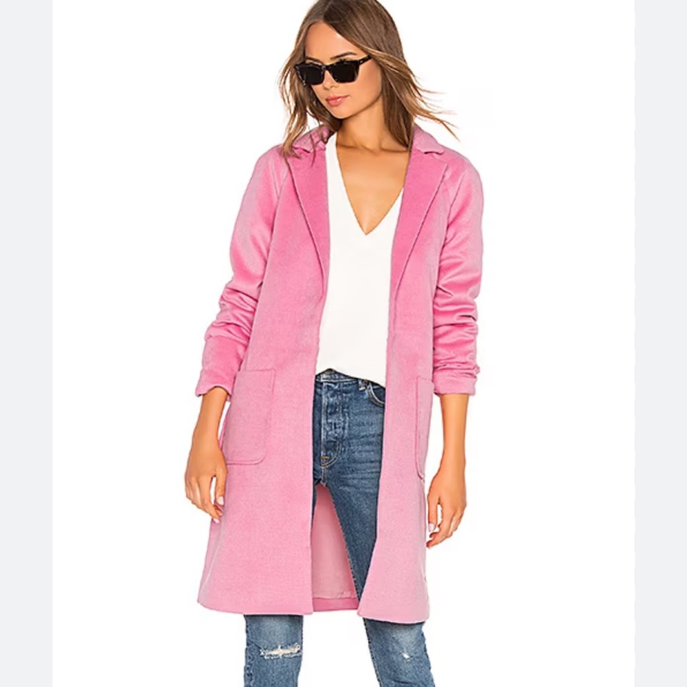 Lovers & Friends Pink Omni Coat M